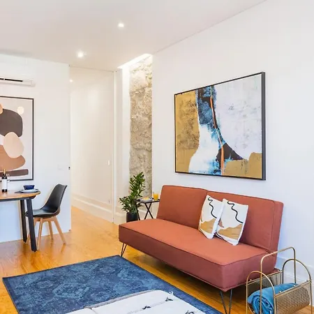 Stylish Studio W/ Ac | Central Porto *