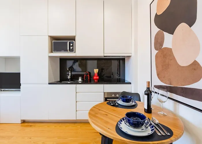 Stylish Studio W/ Ac | Central Porto * 波尔图