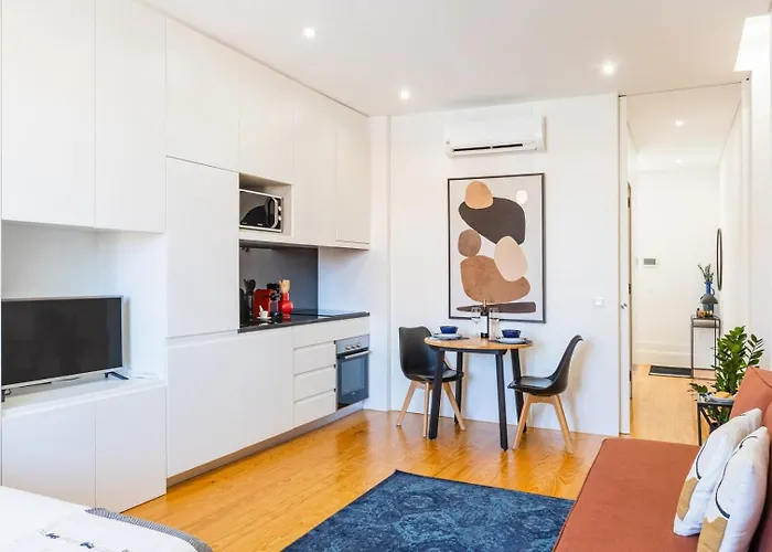 Stylish Studio W/ Ac | Central Porto 波尔图