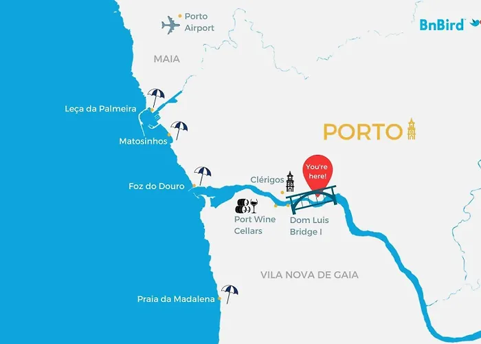 Stylish Studio W/ Ac | Central Porto 公寓